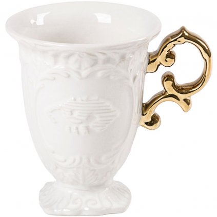 Ceașcă pentru ceai I-WARES, 11,5 cm, auriu, Seletti