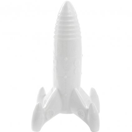 Decorațiuni pentru casă MEMORABILIA MY SPACESHIP, 27 cm, alb, porțelan, Seletti