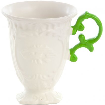 Ceașcă pentru ceai I-WARES, 11,5 cm, verde, Seletti