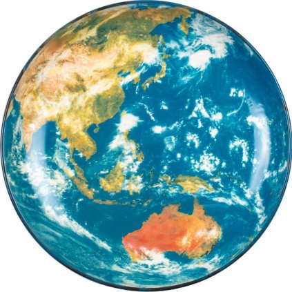 Platouri pentru servire COSMIC DINER EARTH ASIA, 32 cm, Seletti