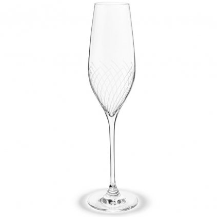 Pahar pentru șampanie CABERNET LINES, set de 2 buc, 290 ml, transparent, Holmegaard
