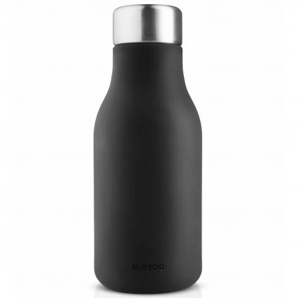 Dozator de săpun lichid, 200 ml, negru, silicon, Eva Solo