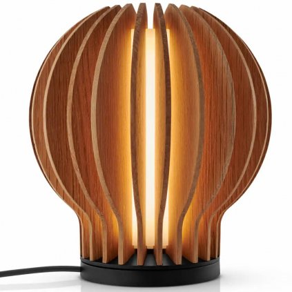 Lampă de masă RADIANT, 15 cm, LED, maro deschis, lemn, Eva Solo