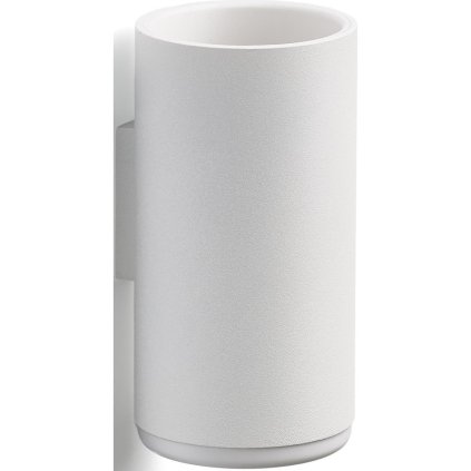 Suport pentru periuță de dinți RIM 14 cm, montat pe perete, alb, aluminiu, Zona Danemarca