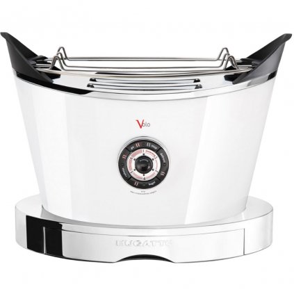 Toaster VOLO 32 cm, alb, oțel inoxidabil, Bugatti