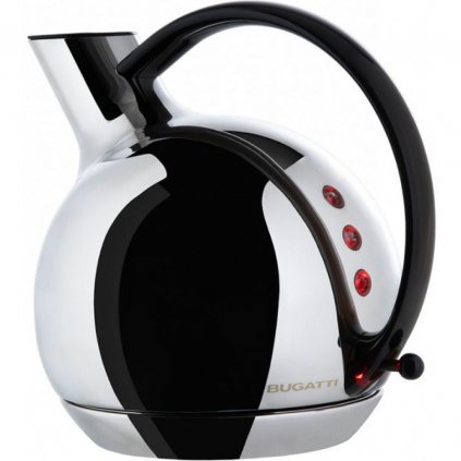 Ceainic electric GIULIETA 1,2 l, argintiu, oțel inoxidabil, Bugatti