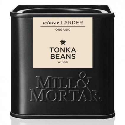 Fasole tonka bio 20 g, întreagă, Mill & Mortar