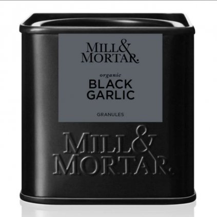 Usturoi negru bio 40 g, granule, Mill & Mortar