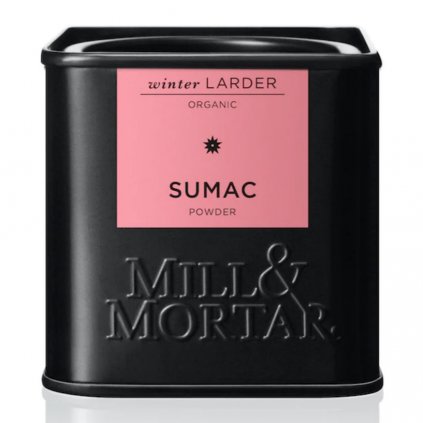 Sumac organic 50 g, pulbere, Mill & Mortar