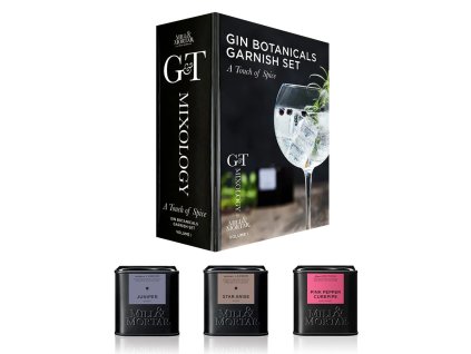 Condimente A TOUCH OF SPICE, set de 3, Mill & Mortar