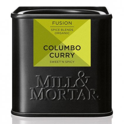 Amestecuri de condimente bio COLOMBO CURRY 50 g, Mill & Mortar