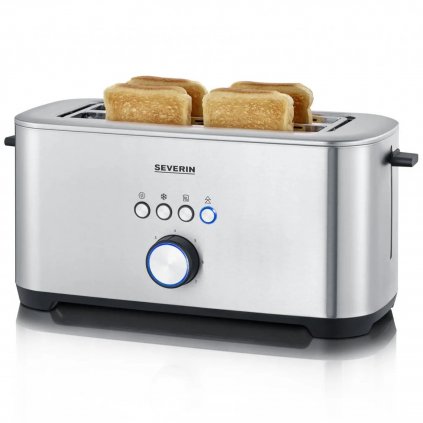 Toaster AT 2621 42 cm, argintiu, Severin