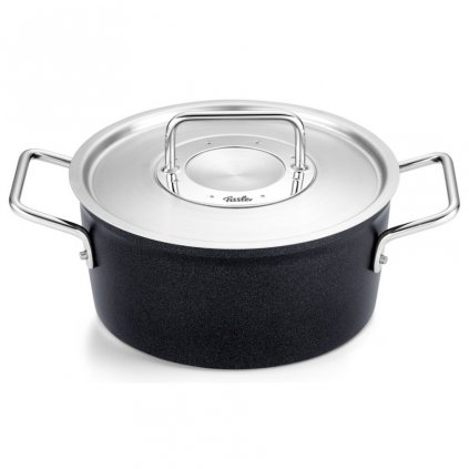 Capac pentru cratiță ADAMANT 20 cm, negru, aluminiu, Fissler