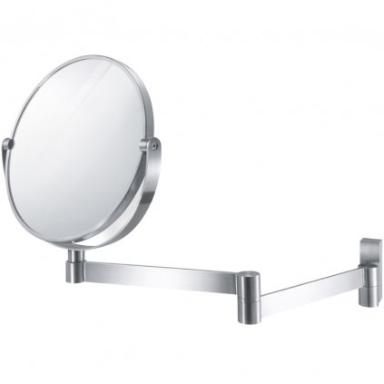 Oglindă cosmetică LINEA 18 cm, mat, din oțel inoxidabil, Zack