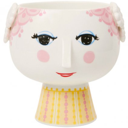 Ghiveci de flori EVA 15 cm, roz, ceramică, Bjørn Wiinblad
