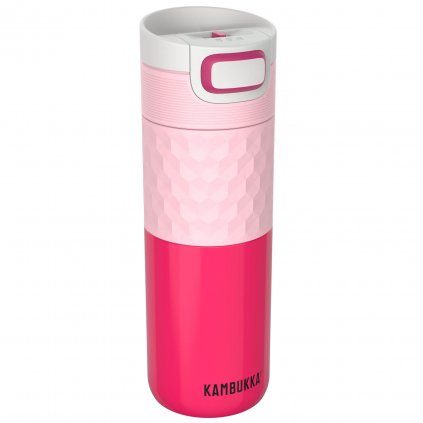 Sticluță termos ETNA GRIP 500 ml, diva pink, oțel inoxidabil, Kambukka