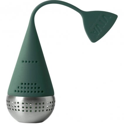 Infuzor de ceai INFUSION EGG 16 cm, verde, din oțel inoxidabil, Viva Scandinavia