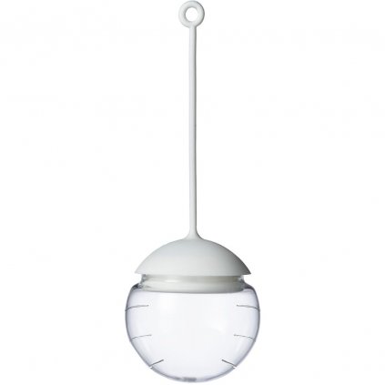 Infuzor de ceai INFUSION GLOBE 16 cm, alb, sticlă, Viva Scandinavia