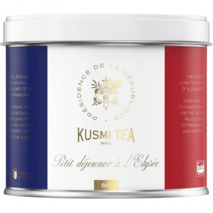 Ceai verde PETIT DÉJEUNER A l'ELYSÉE, cutie de 100 g, Kusmi Tea