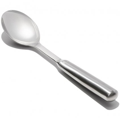 Lingură de bucătărie STEEL 27 cm, argintiu, oțel inoxidabil, OXO
