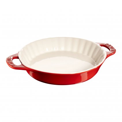 Formă pentru tort 28 cm, roșu, ceramică, Staub