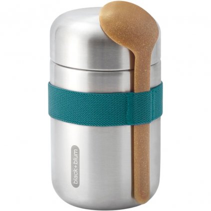 Cutie pentru prânz 400 ml, marin, oțel inoxidabil, Black+Blum