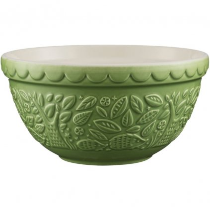 Bol de bucătărie IN THE FOREST 1,1 l, verde, ceramică, Mason Cash