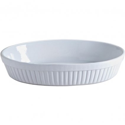 Farfurie pentru cuptor CLASSIC 28 cm, oval, alb, ceramică, Mason Cash