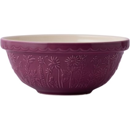 Bol de bucătărie IN THE MEADOW 2,7 l, violet, ceramică, Mason Cash