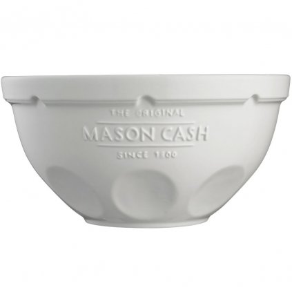 Bol de bucătărie INNOVATIVE KITCHEN 5 l, alb, ceramică, Mason Cash