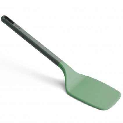 Spatulă pentru bucătărie 36 cm, verde, silicon, Lékué