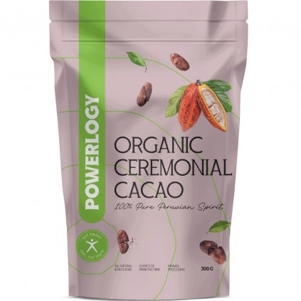 Cacao organică CEREMONIAL 300 g, Powerlogy