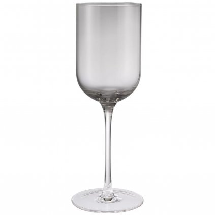 Pahar pentru vin alb FUUMI 310 ml, set de 4 buc, fumuriu, sticlă, Blomus