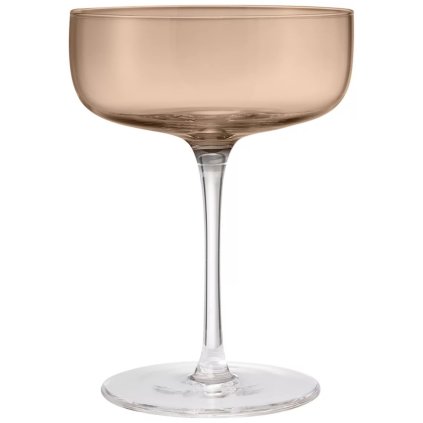 Pahar pentru șampanie FUUMI 280 ml, set de 4 buc, cafea, sticlă, Blomus