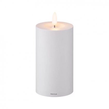 Lampă de birou NOCA 12,5 cm, LED, gri deschis, plastic, Blomus