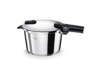 Oală sub presiune VITAQUICK 8 l, argintiu, oțel inoxidabil, Fissler