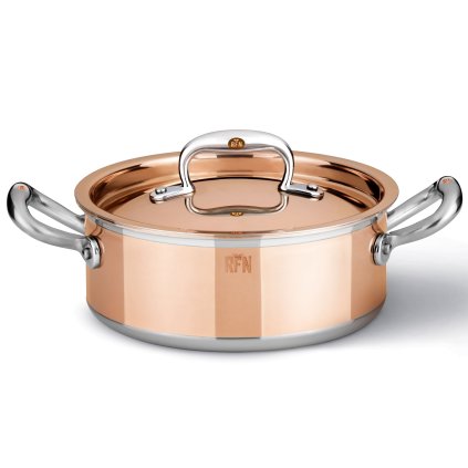 Capac pentru cratiță CON CLASSE 18 cm, cupru, Ruffoni