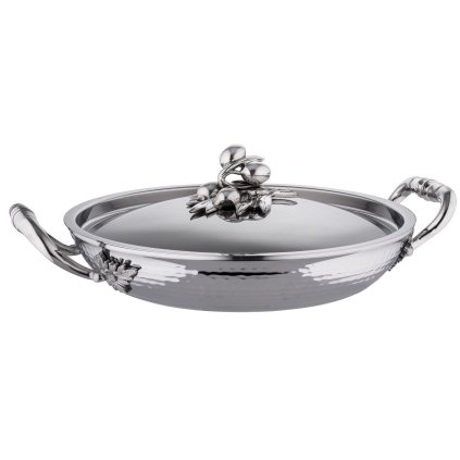 Tigaie pentru servire OPUS PRIMA 30 cm, argintiu, oțel inoxidabil, Ruffoni