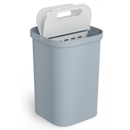 Coș de gunoi GORECYCLE 30109 14 l, pentru deșeuri sortate, gri, Joseph Joseph