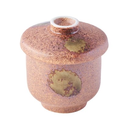 Cană pentru servit CHAWAN MUSHI 130 ml, roz, ceramică, MIJ