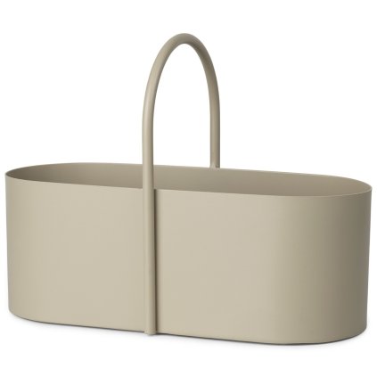 Container de depozitare GRIB 35 cm, cașmir, fier, ferm LIVING