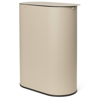 Coș de gunoi ENKEL 19 l, cașmir, carbon oțel, ferm LIVING