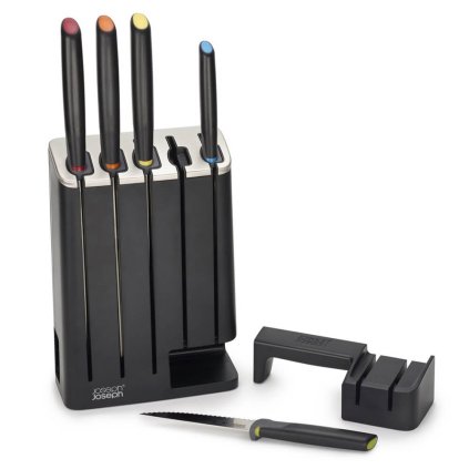 Set de cuțite cu ascuțitor în bloc ELEVATE 10537 Joseph Joseph 7 buc