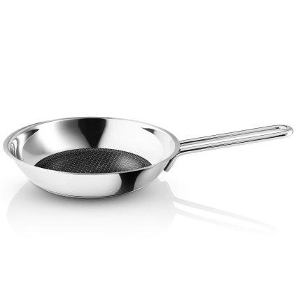 215729 neprilnava panev slip let ceramic 20 cm stribrna nerezova ocel eva solo