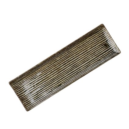 216596 3 servirovaci talir contour 33 x 10 5 cm zelena keramika mij