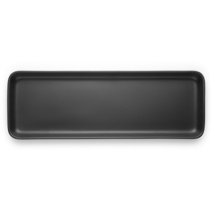 218546 servirovaci talir nordic kitchen 37 x 13 cm cerna kamenina eva solo