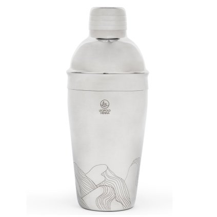 219500 sejkr na koktejly mountains 500 ml stribrna nerezova ocel leopold vienna