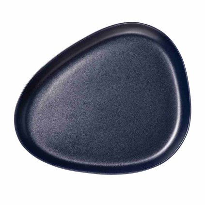 222065 servirovaci talir curve 35 cm namornicka modra kamenina lind dna