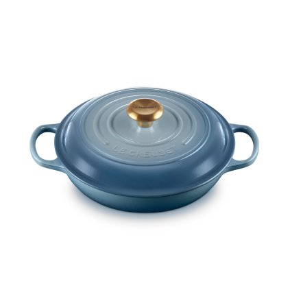224943 kastrol signature 26 cm 2 2 l chambray litina le creuset