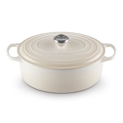 223503 kastrol signature 31 cm 6 3 l ovalny meringue litina le creuset